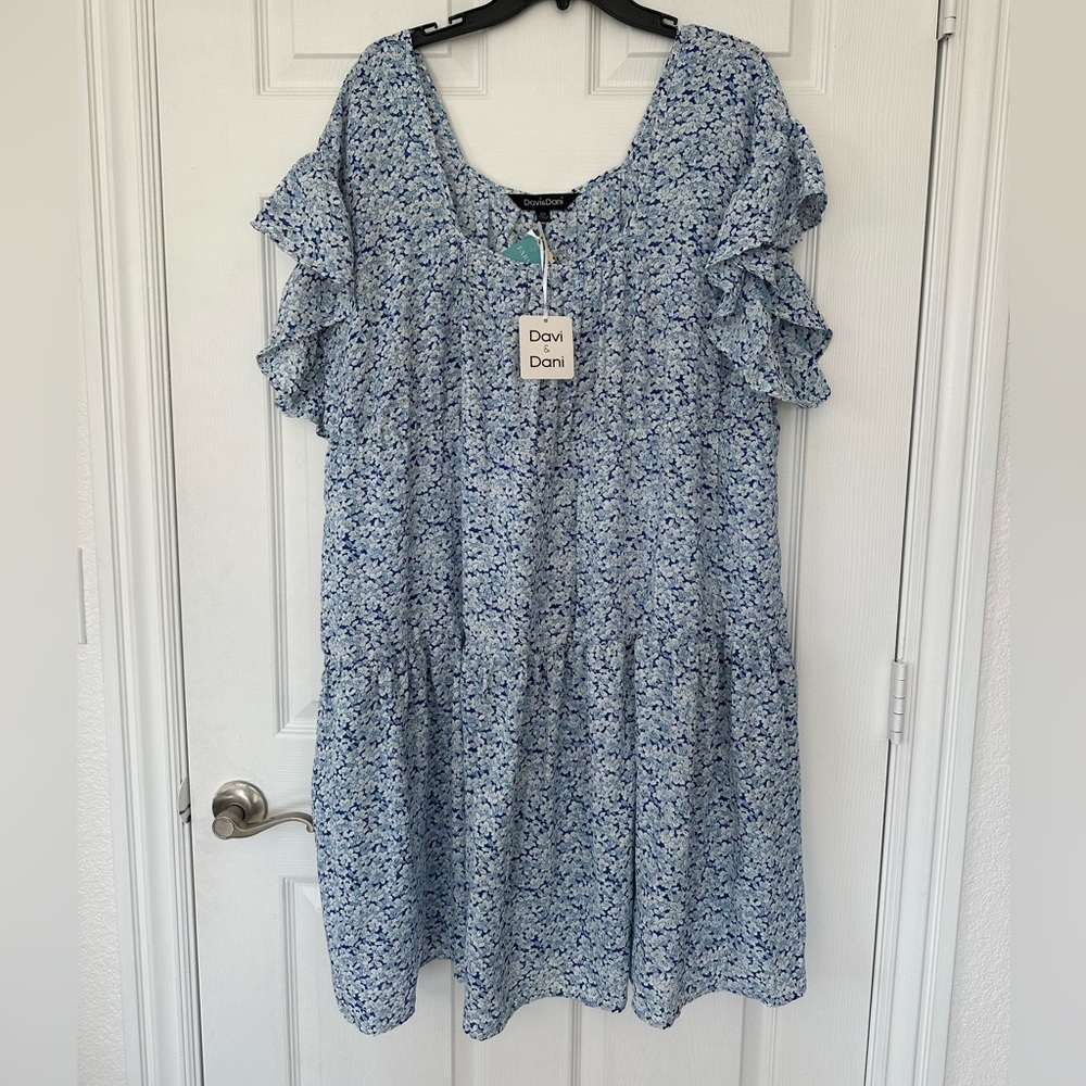 Davi & Dani Mini Dress 3X NWT